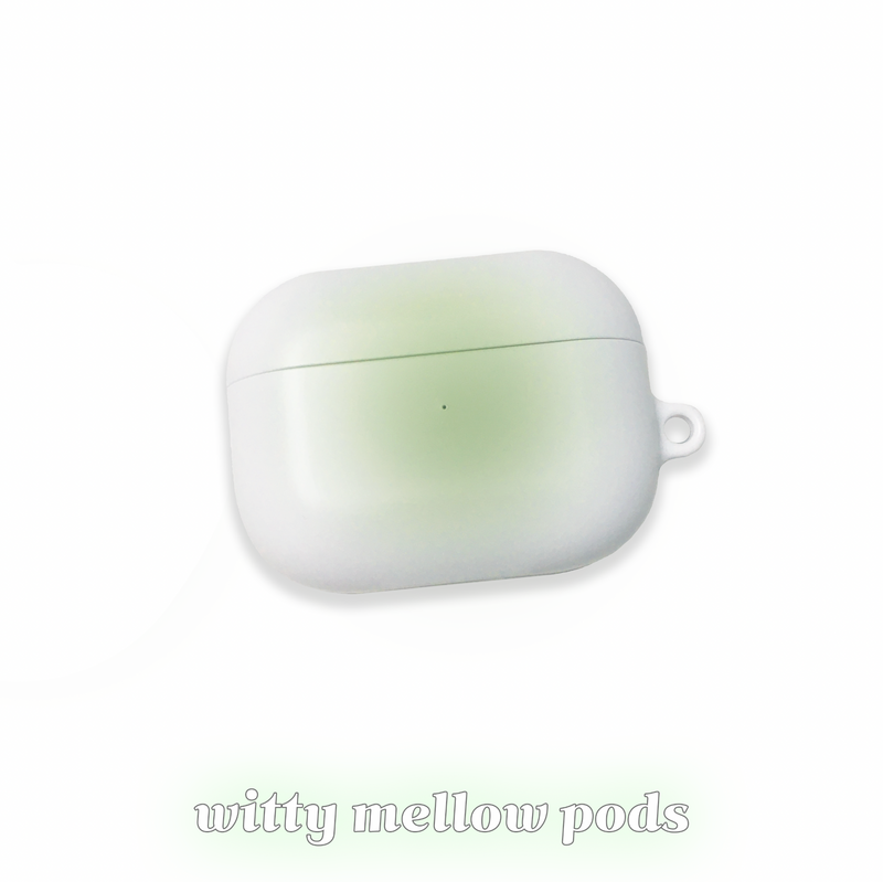 メローエアポッツケース / witty mellow airpods case (green)