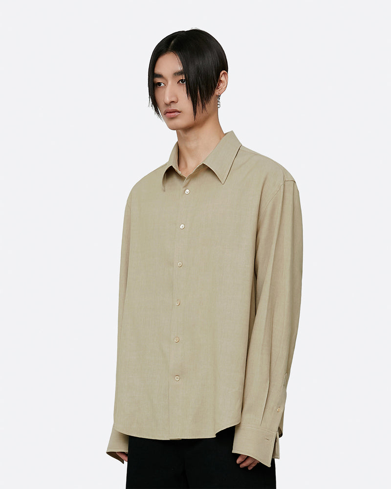 フレンチリネンシャツ / French linen shirt ( 2 COLOR )
