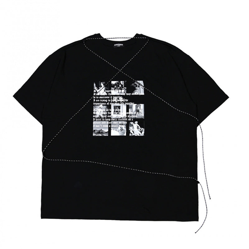 ロープシーズングラフィックTシャツ / 212-Rope season graphic t-shirts[Black]