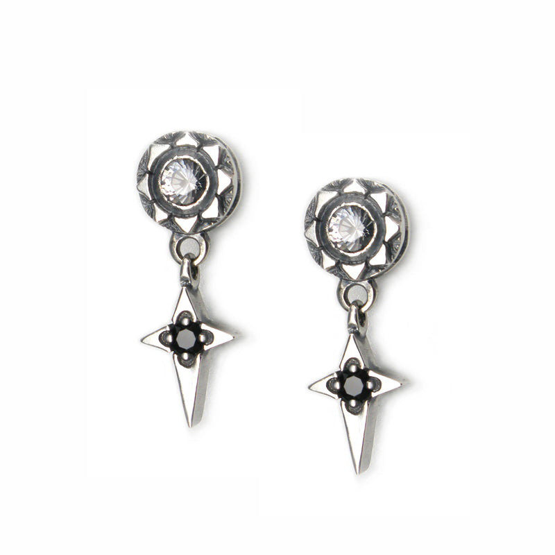 サンライト430-D2トパーズシルバーイヤリング / Sunlight430-D2 Topaz silver earring (4593412538486)