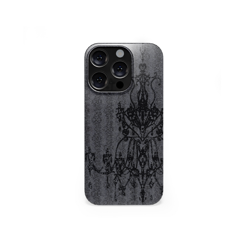 [MADE] lace black hard phone case (matt)
