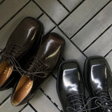Maison Square Derby Shoes (2color) (6661109940342)