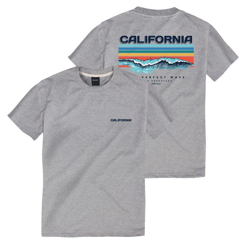 CALIFORNIA WAVE  SHORT SLEEVE T-SHIRT (2COLOR) (6557614735478)