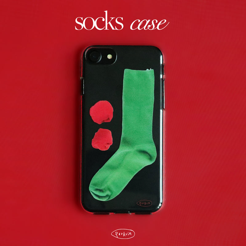 ソックスジェリーケース / socks jellyhard case(only iphone)