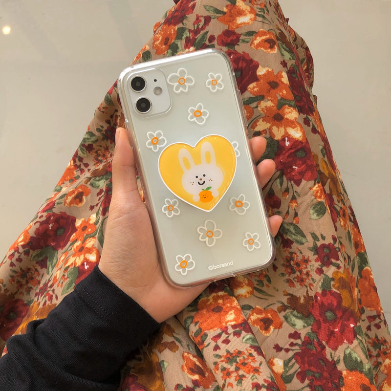 フラワーバニーケース (アイフォンケース) / Flower bunny case (iphone case)
