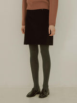 Corduroy half skirt (6654565253238)