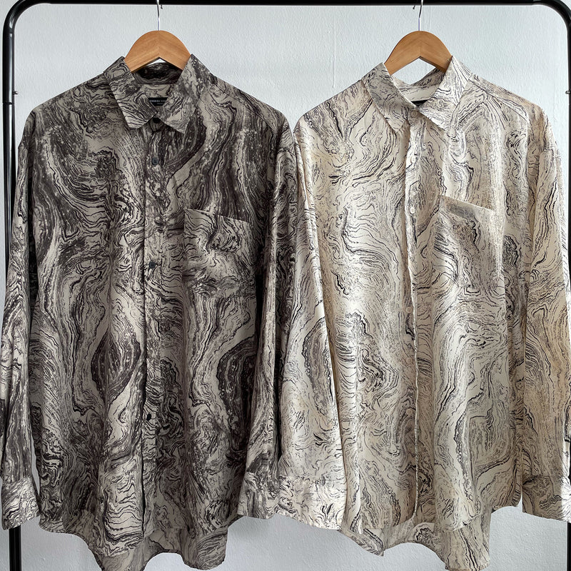 21 F/W Marble Shirt (2color) (6599358742646)