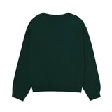 memories emblem knit(deep green)