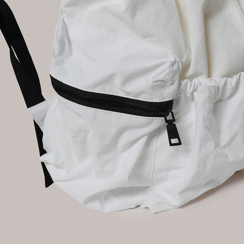 Rustle String Backpack - White
