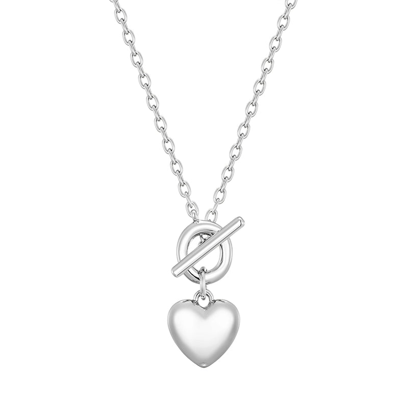 [24SP] hip heart toggle necklace