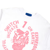 ジョイフルタイガーTシャツ/JOYFUL TIGER T-SHIRTS(UNISEX)_SWS3TS11WT