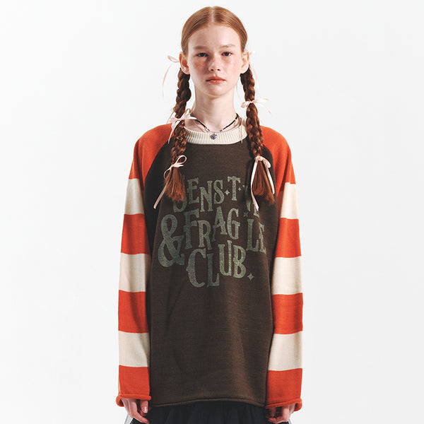 Fragile Club Pippi Sweater(2 COLOR)