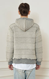INSIDE-OUT JACQUARD KNIT HOODIE ZIP-UP_[M.GRAY] (6637835059318)