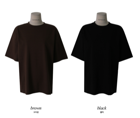 フレッシュコットン半袖Tシャツ (5color) (6614184820854)