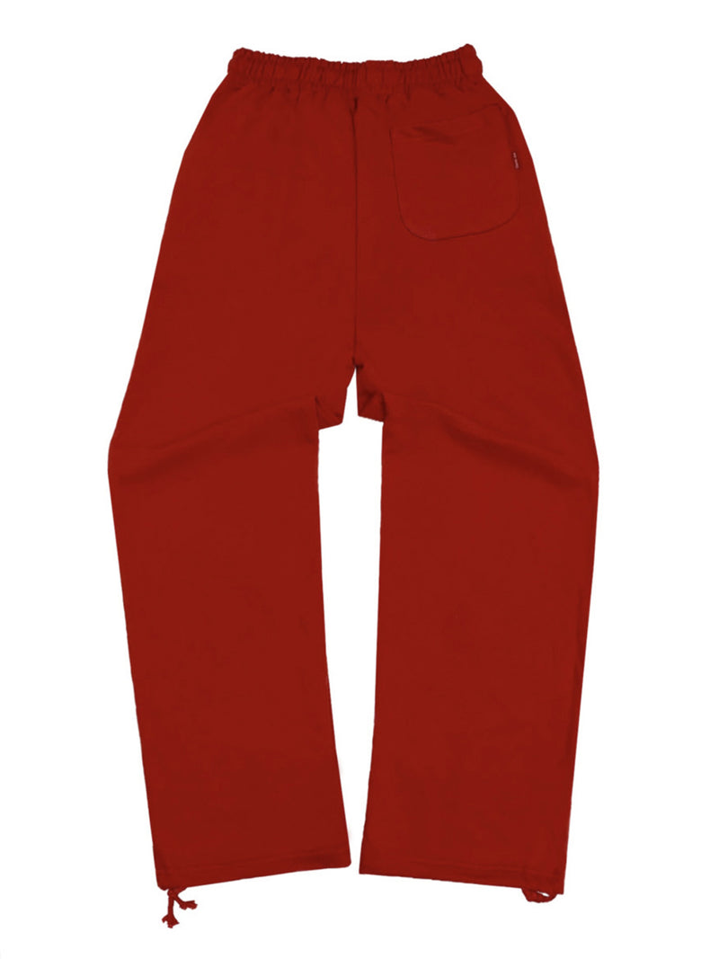 Basic sweat pants - Red
