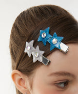 Glitter Star Cubic Clip Hairpin