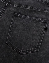 5ポケット刺繡デニムパンツ/5-POCKET EMB DENIM PANTS BLACK(CV2CFUD129A)