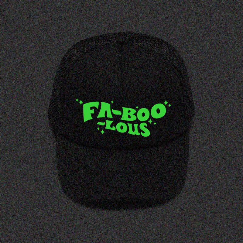 ファボラストラッカーキャップ/FABOOLOUS TRUCKER HAT (2 COLORS) - MJN