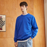 3Dモノグラムサイドウェットシャツ / 3D Monogram Side Sweat Shirts Blue