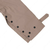 ボタン スリット トレンチコート / SK S/S Button slit trench coat (2 colors)