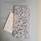 フラワースプラッシュジェリーハードアイフォンケース/Flower Splash Jelly Hard phone case