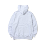 Classic minislogan buckle hoodie - gray (6624475021430)