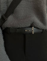 グラフィックレザーベルト/ASCLO Grape Leather Belt