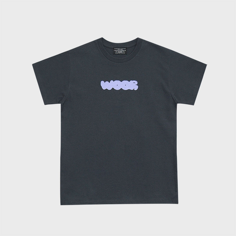 'W' ロゴTシャツ / 'W' LOGO TEE (SMOKE)