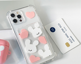King Mochi Rabbit Card Storage Pink Phone Case