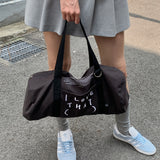 I love that duffle bag / black