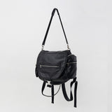 two-way zipper backpack