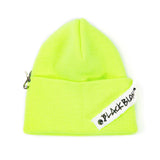BBD Side Patch Long Beanie (Neon) (4643660267638)