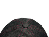デニムスティッチボールキャップ / Denim stitch ball cap - black