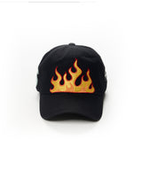 FIRE PIGMENT BIOWAHED BALL CAP BEIGE / BLACK