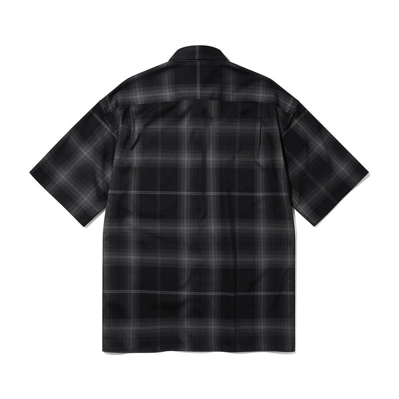 ベールドチェックビックシャツ/Veiled Big Check Shirt S79