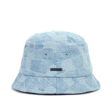 パッチワークデニムバケットハット / BBD Patchwork Denim Bucket Hat (Light Blue)
