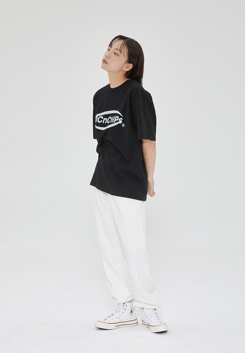 OG LINE-B LOGO T-shirt [black] (6566000296054)
