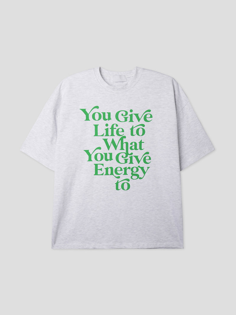 ギブレタリングハーフスリーブ / Give lettering half-sleeves 3color