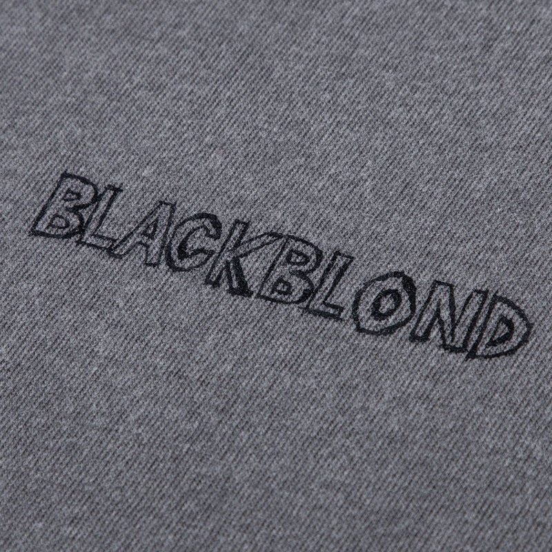 BBD ボーダーグラフィッチロゴピグメントT-シャツ(グレー)/BBD Border Graffiti Logo Pigment T-Shirt (Gray)