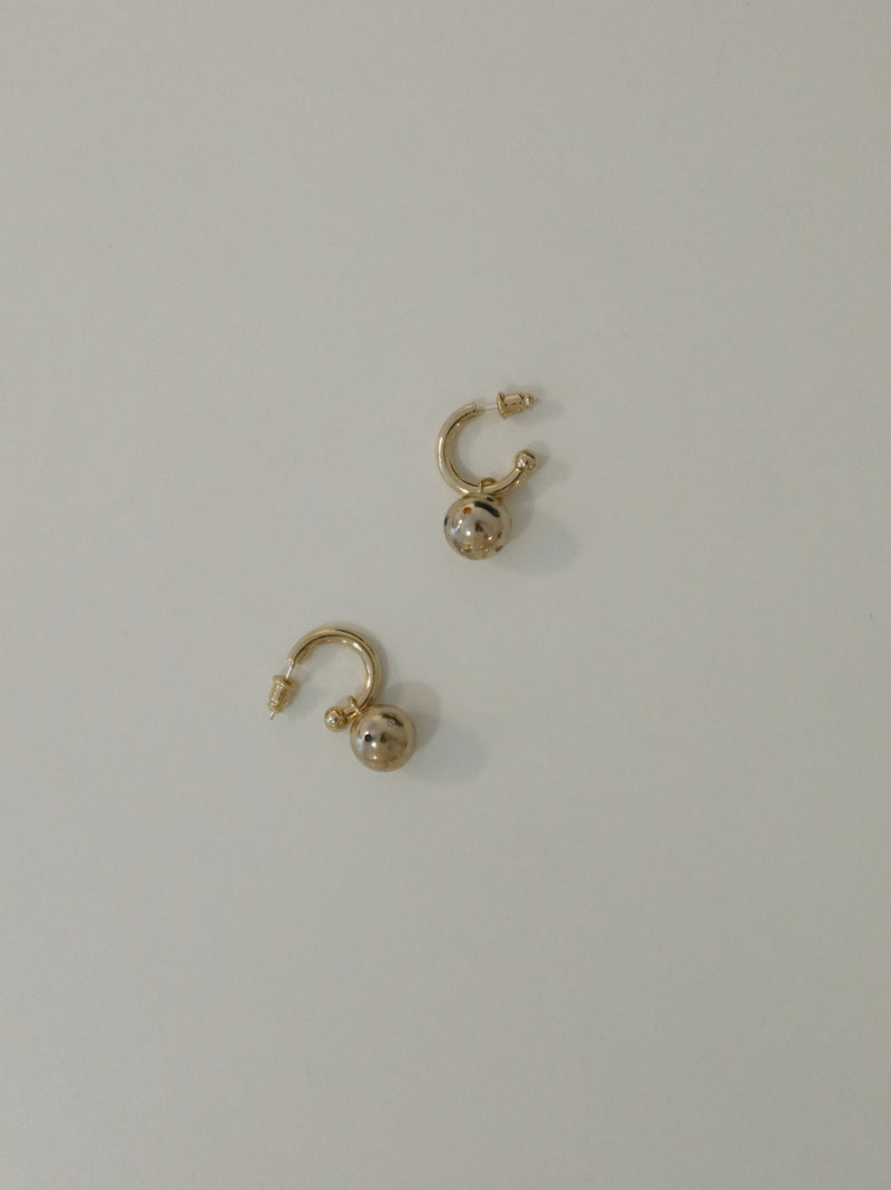 コスミックフープピアス / cosmic hoop earring - gold