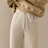 ベロアコーデュロイストレートトレーニングパンツ/[Bellide made/Short, Long] Veloa Corduroy Straight Training Pants