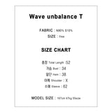 Wave unbalance T - black (6540304515190)