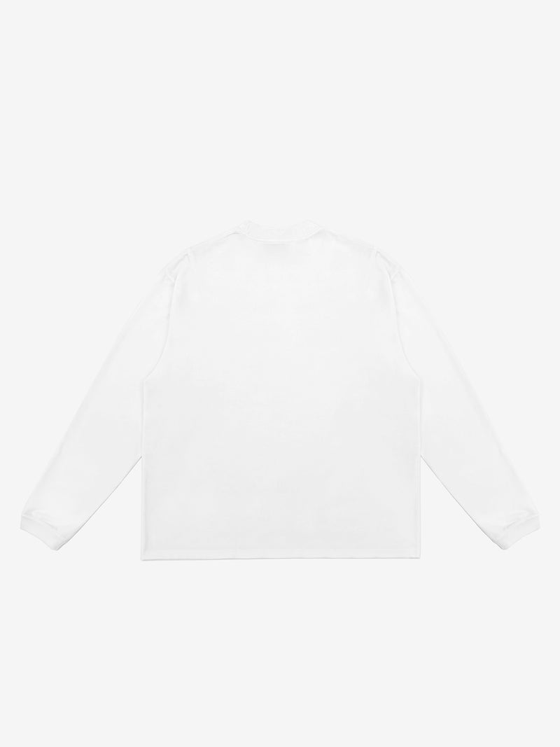 Classic Long Sleeve T-Shirt - Flat White