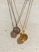 Amour Coin Necklace (6572479643766)
