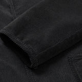 Quilting Corduroy Jacket [CHARCOAL] (6618909048950)