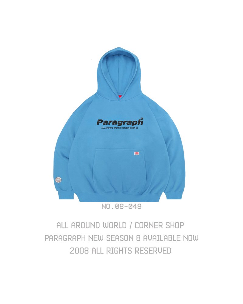 PARAGRAPH(パラグラフ) EMBROIDERY LOGO HOODIE