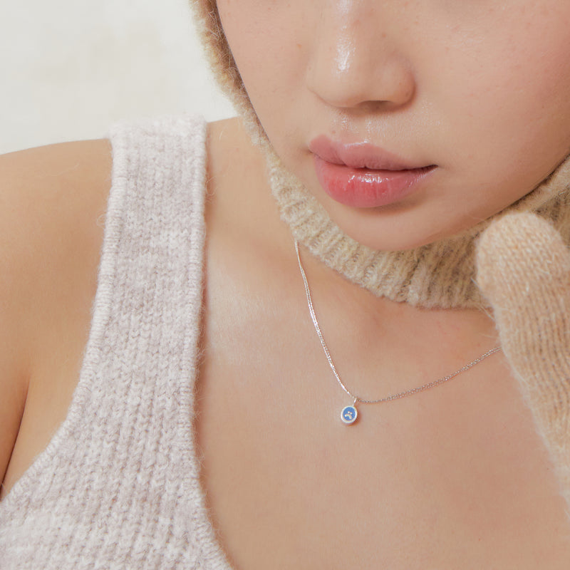 ショーユアフェイスネックレス / show your face necklace