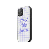 ワイディスブルー iPhoneケース / WHY THIS BLUE iPHONE CASE (4533364686966)