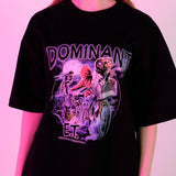 ドミナントエイリアンオーバーフィットTシャツ / DOMINANT ALIEN OVER FIT T-SHIRTS