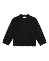 UNISEX Boucle V-Neck Wool Knit